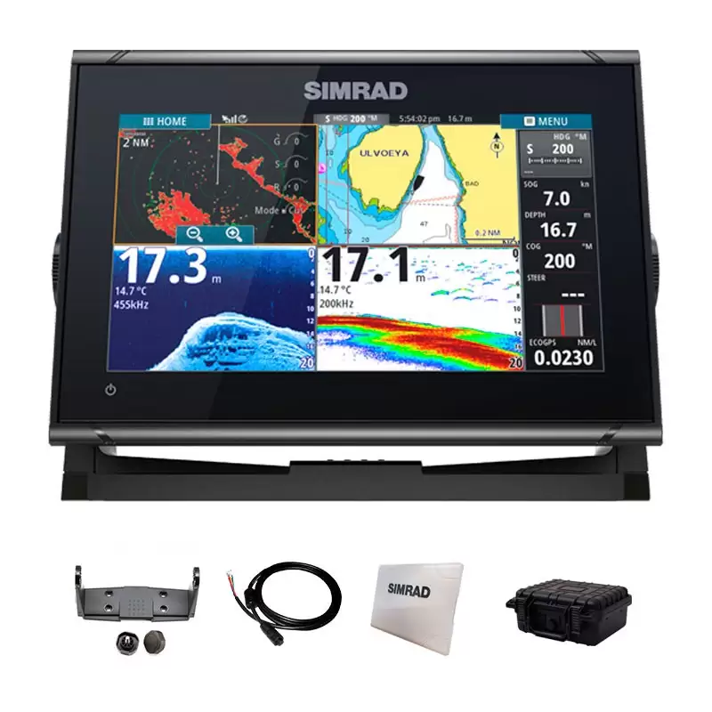 Sonda GPS Plotter Simrad GO9 XSE + Carta Navionics - GPS Náutico®