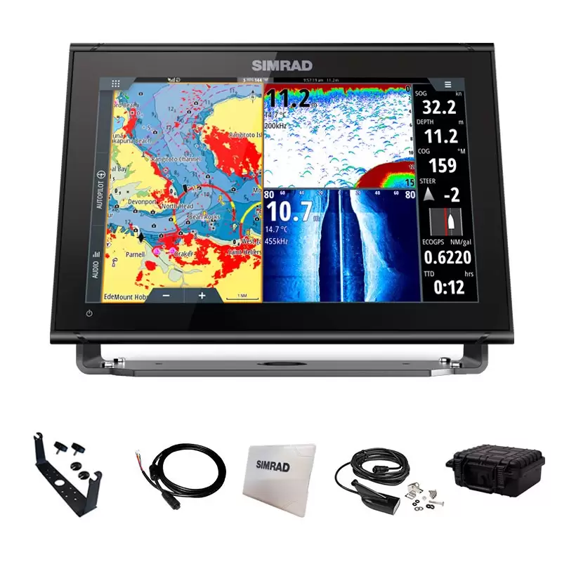 Simrad GO12 XSE【Transductor HDI 83/200 CHIRP/DownScan】➞ GPS Náutico