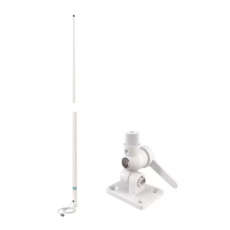 Antena VHF Shakespeare 427N 1,5m con base de nylon 4,5m cable