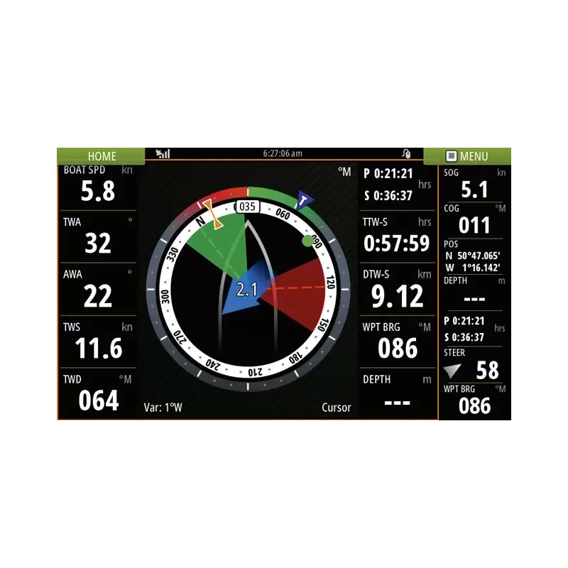 B&G Vulcan 9 FS Sonda GPS Plotter