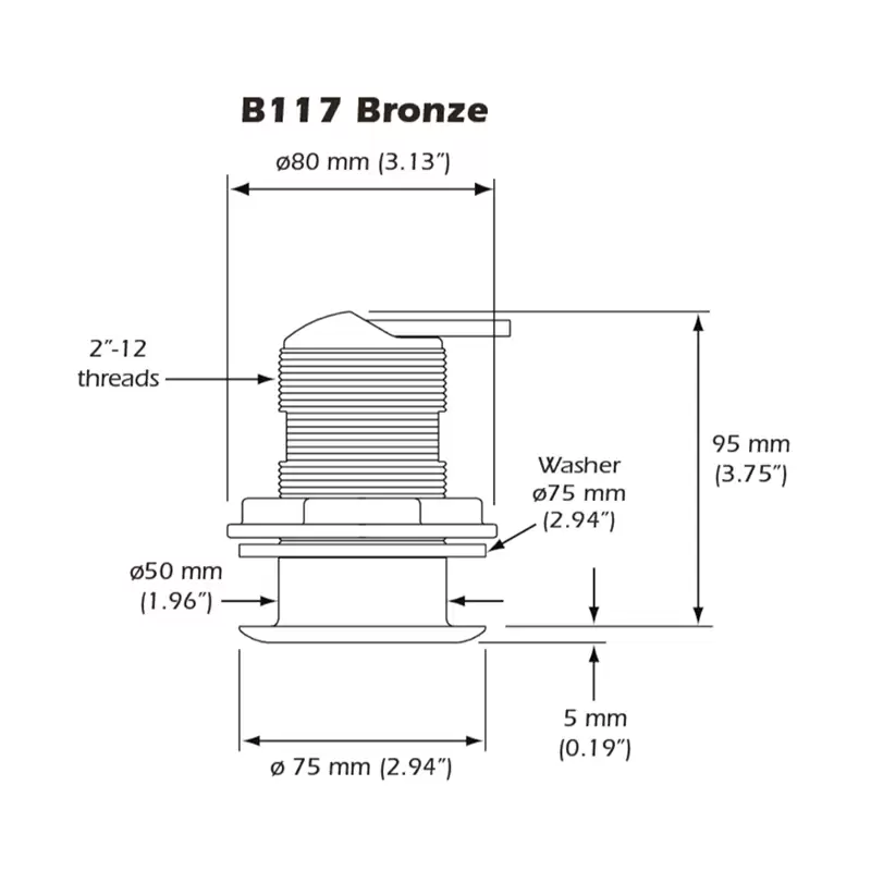 transductor airmar b117