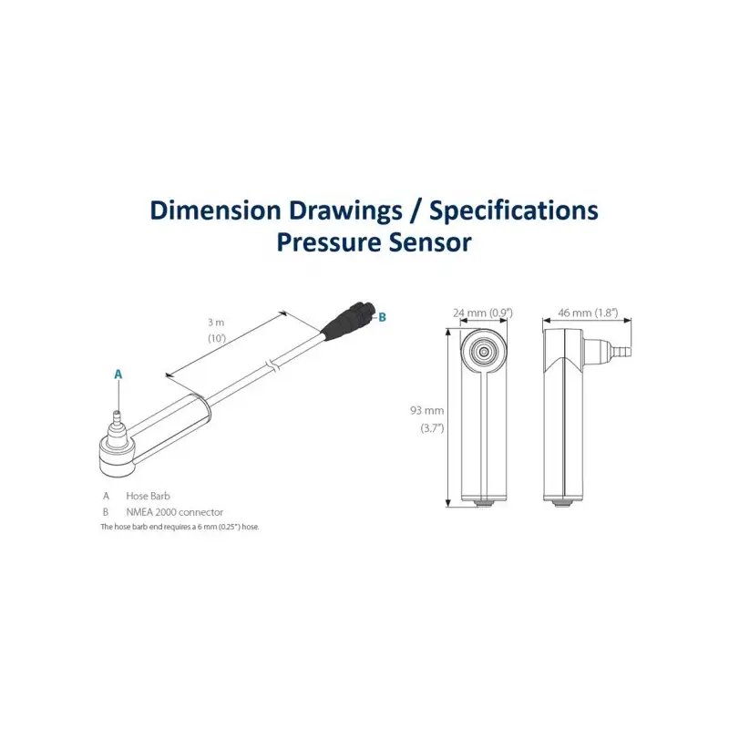 Sensor Presión NMEA 2000 Lowrance Simrad