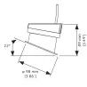Transductor CHIRP Airmar P75M Humminbird