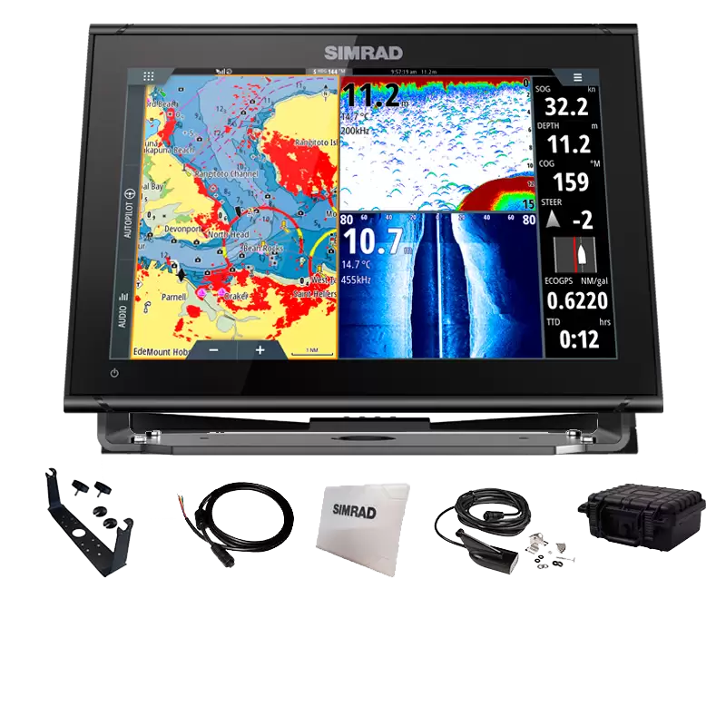 Simrad GO12 XSE con Transductor HDI 83/200 CHIRP/DownScan