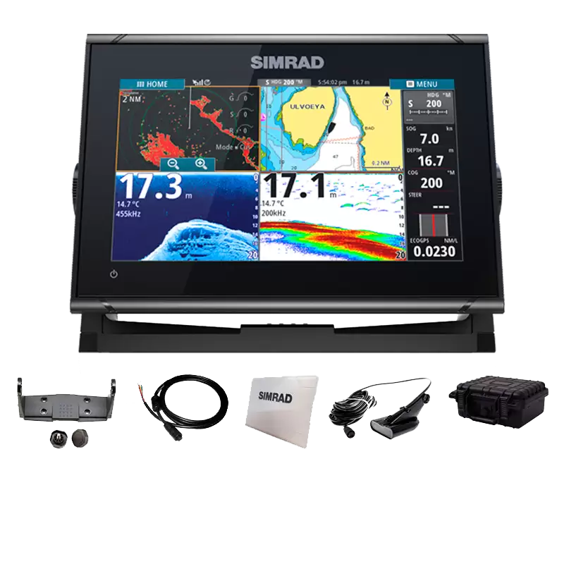 Simrad GO9 XSE con Transductor HDI 50/200 CHIRP/DownScan
