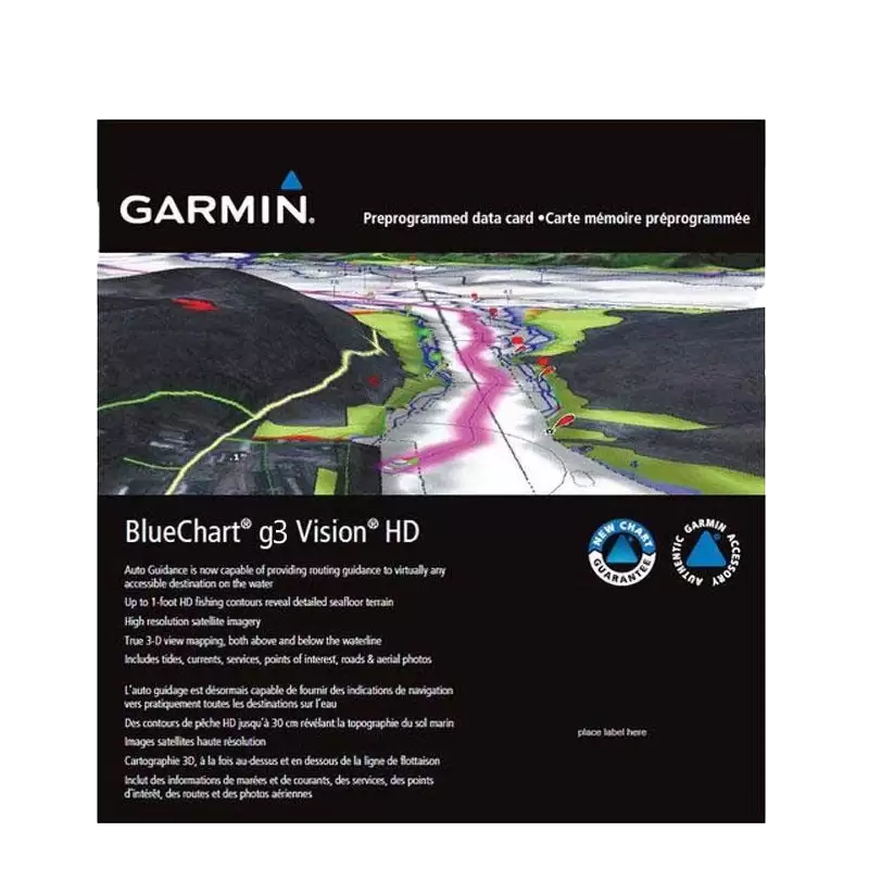 Cartografia Garmin Bluechart G3 Visión LARGE