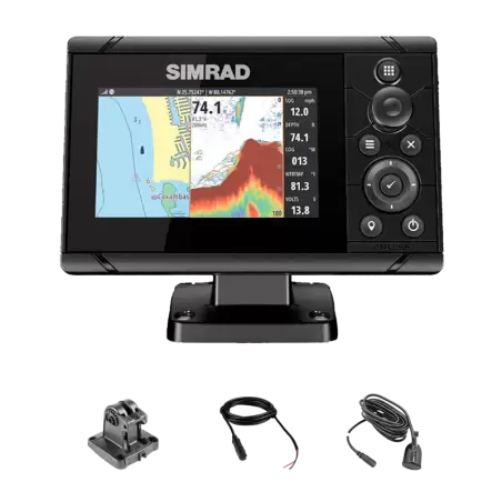 Simrad Cruise 5" 83/200 kHz Sonda GPS Plotter