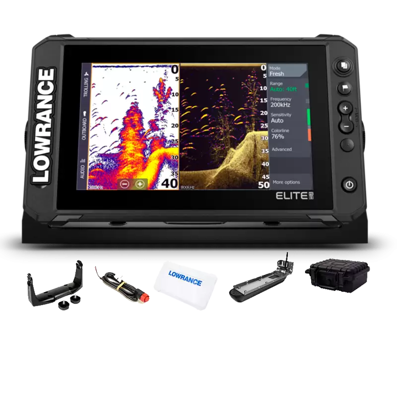 Lowrance Elite FS 9 con Transductor Active Imaging 3 en 1