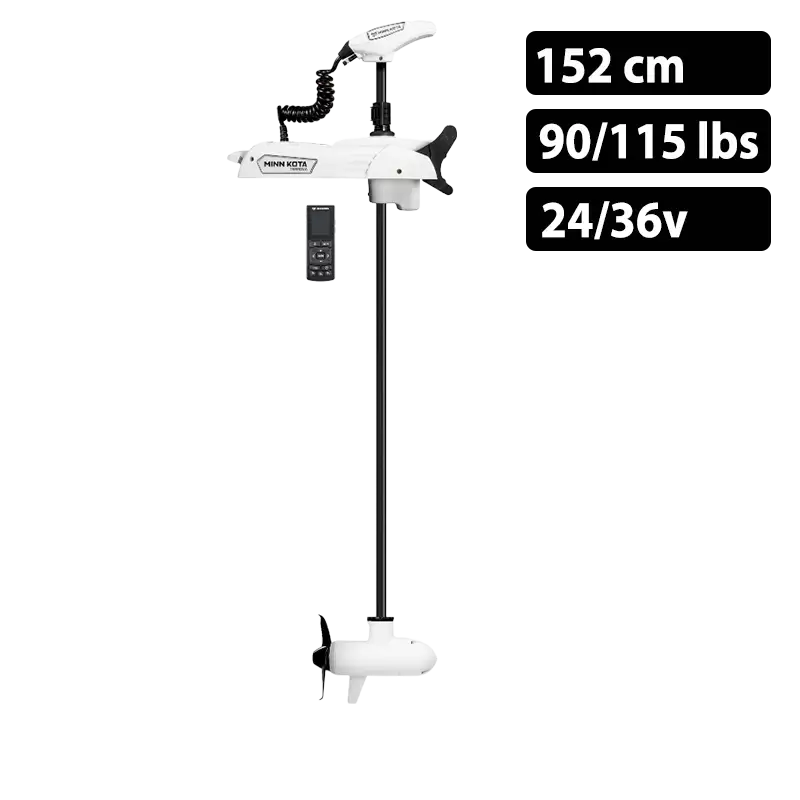 Minn Kota Riptide Terrova QUEST 90/115 lbs 60"【Motor Eléctrico】- GPS Náutico®