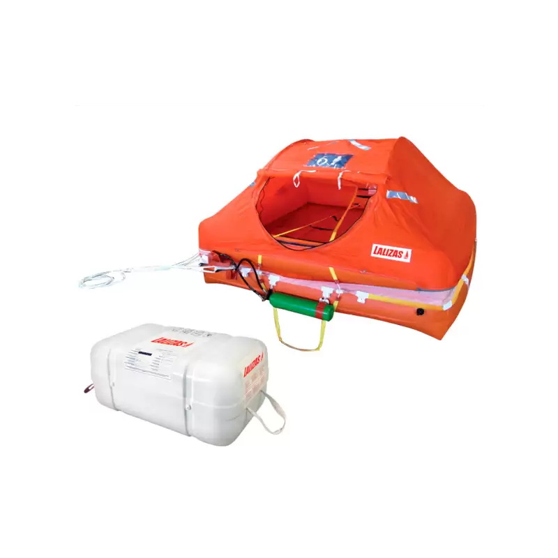 Lalizas Balsa Salvavidas ISO-RAFT (6 personas) Contenedor