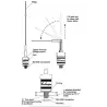 Antena VHF Varilla Retráctil 0,9 m Shakespeare 5247-A