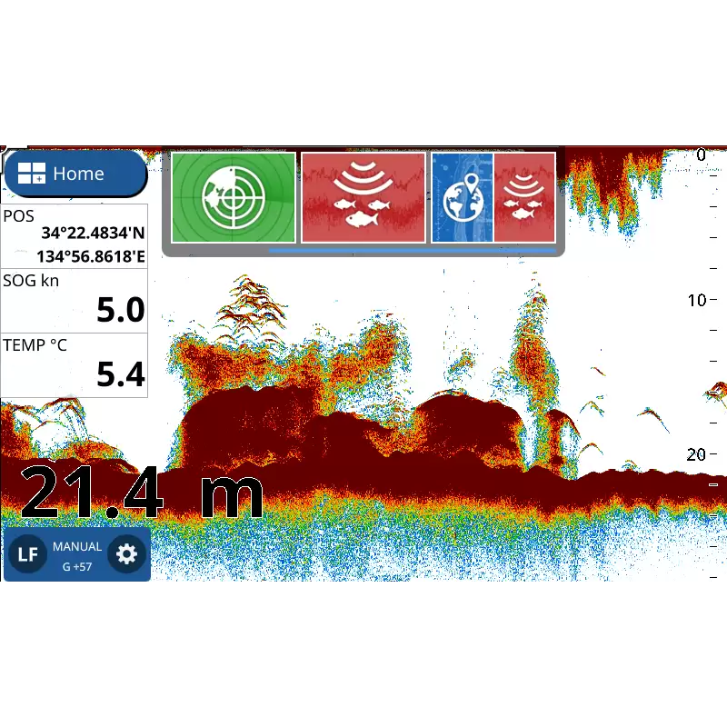 Furuno GP-1871F Sonda GPS Plotter