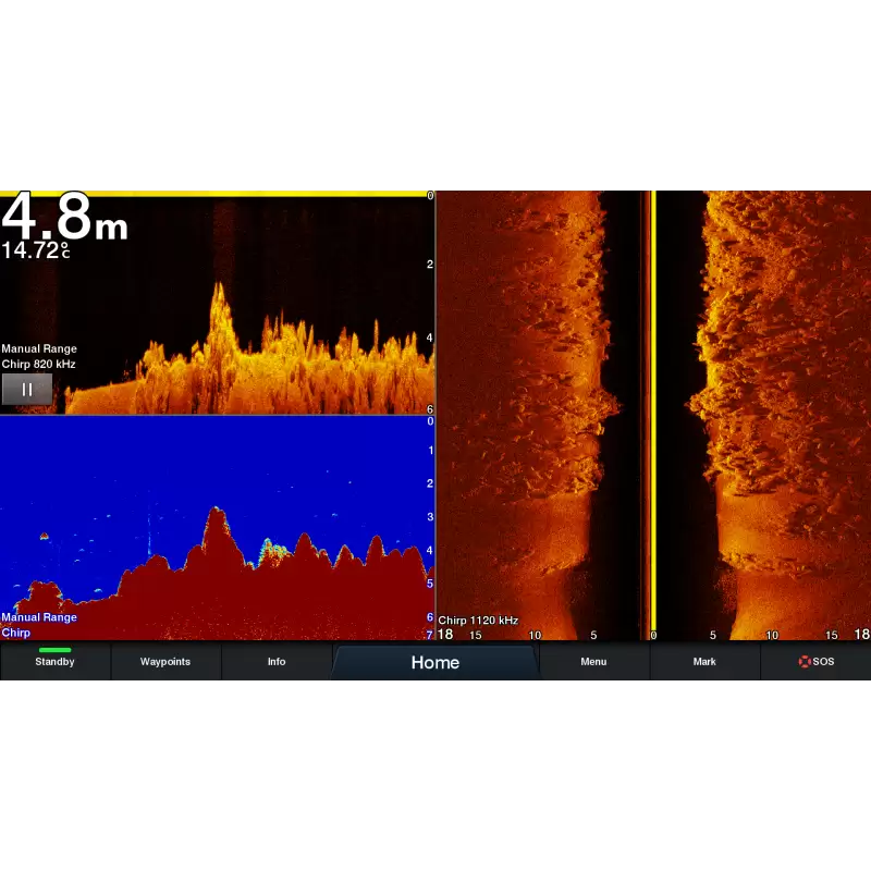 Garmin GPSMAP 8412xsv Sonda GPS Plotter