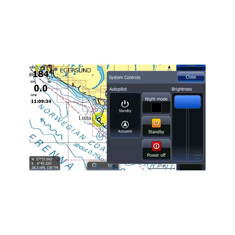 Simrad GO7 XSR + Piloto Automático Direcciones Hidraulicas