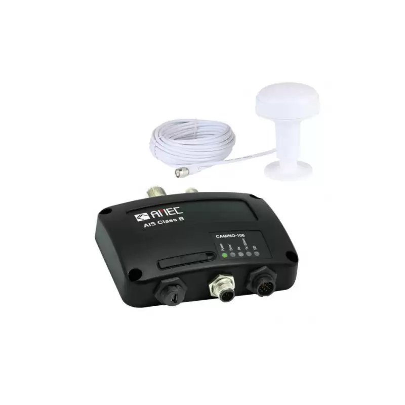 Transpondedor AIS AMEC Camino 108 + Antena GPS GA-22