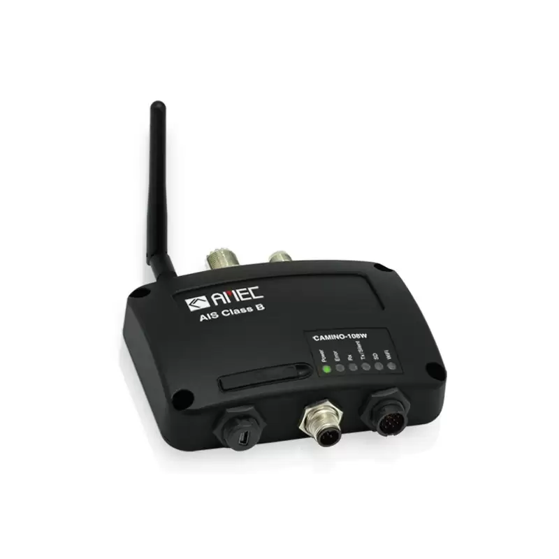Transpondedor AIS AMEC Camino 108w + Antena GPS Agressor-21
