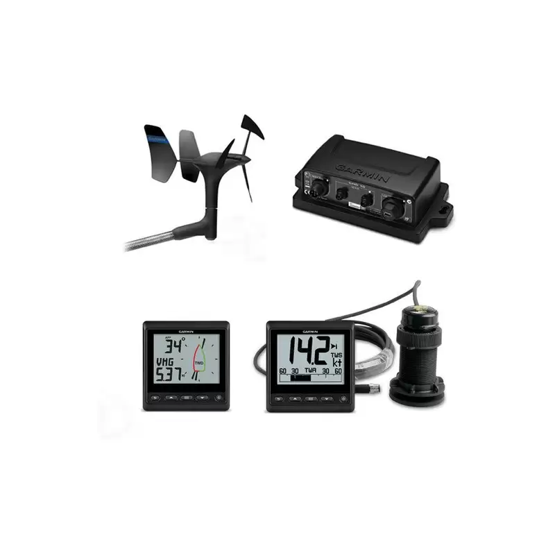 Garmin Pack GNX 52 Navegación - Display GNX Wind + Sensor de Viento gWind (cable) + GNX 20 + Triducer DST810 -
