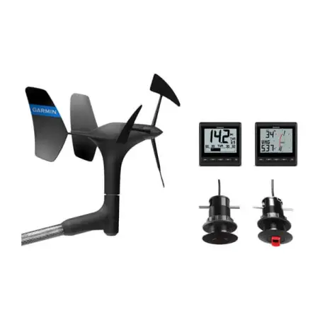 Garmin Pack 43 Navegación - Display GNX Wind + Sensor de Viento gWind (cable) + GNX 20 + GDT 43 + GST 43 -