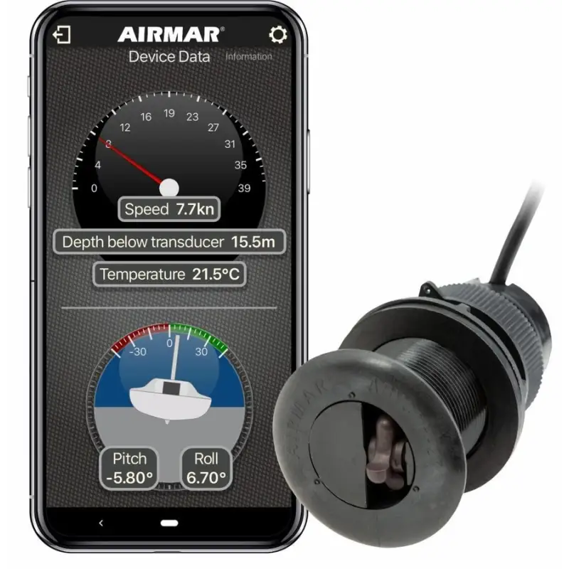 Garmin Pack gWind 52 Navegación - Display GNX Wind + Sensor de Viento gWind (cable) + GNX 20 + Triducer DST810 -