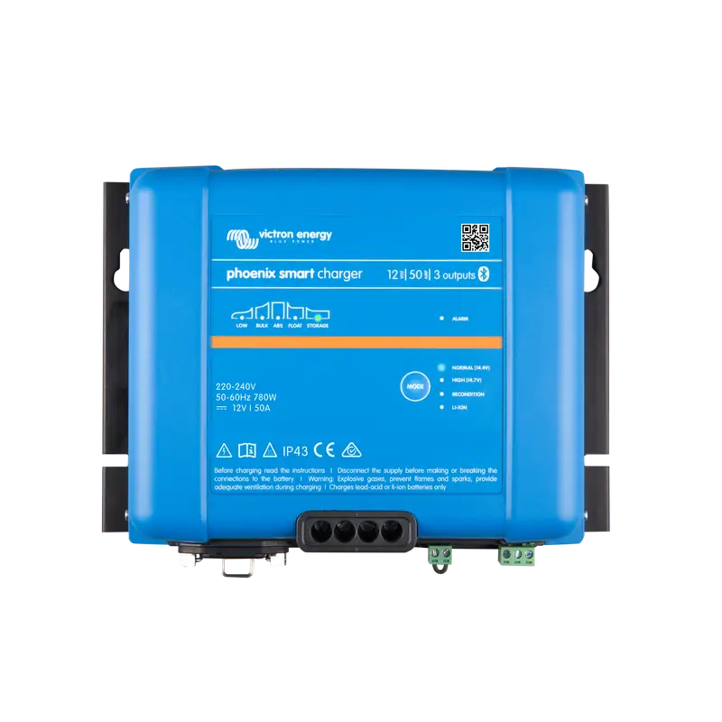 Cargador PHOENIX SMART IP43 12V/50A 3 Salidas
